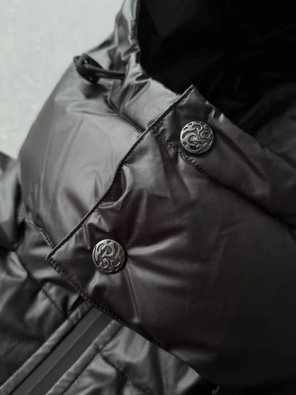 “Dissipate” HEAT REACTIVE PUFFER - Tungsten Steel Black