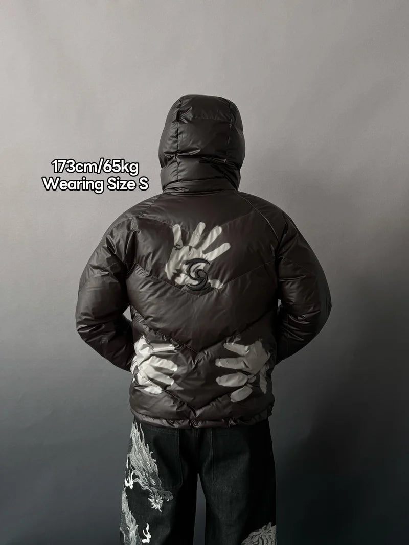 “Dissipate” HEAT REACTIVE PUFFER - Tungsten Steel Black