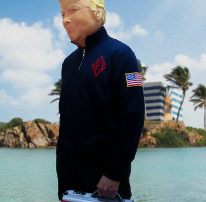 Jeffery Epstein Quarter-Zip