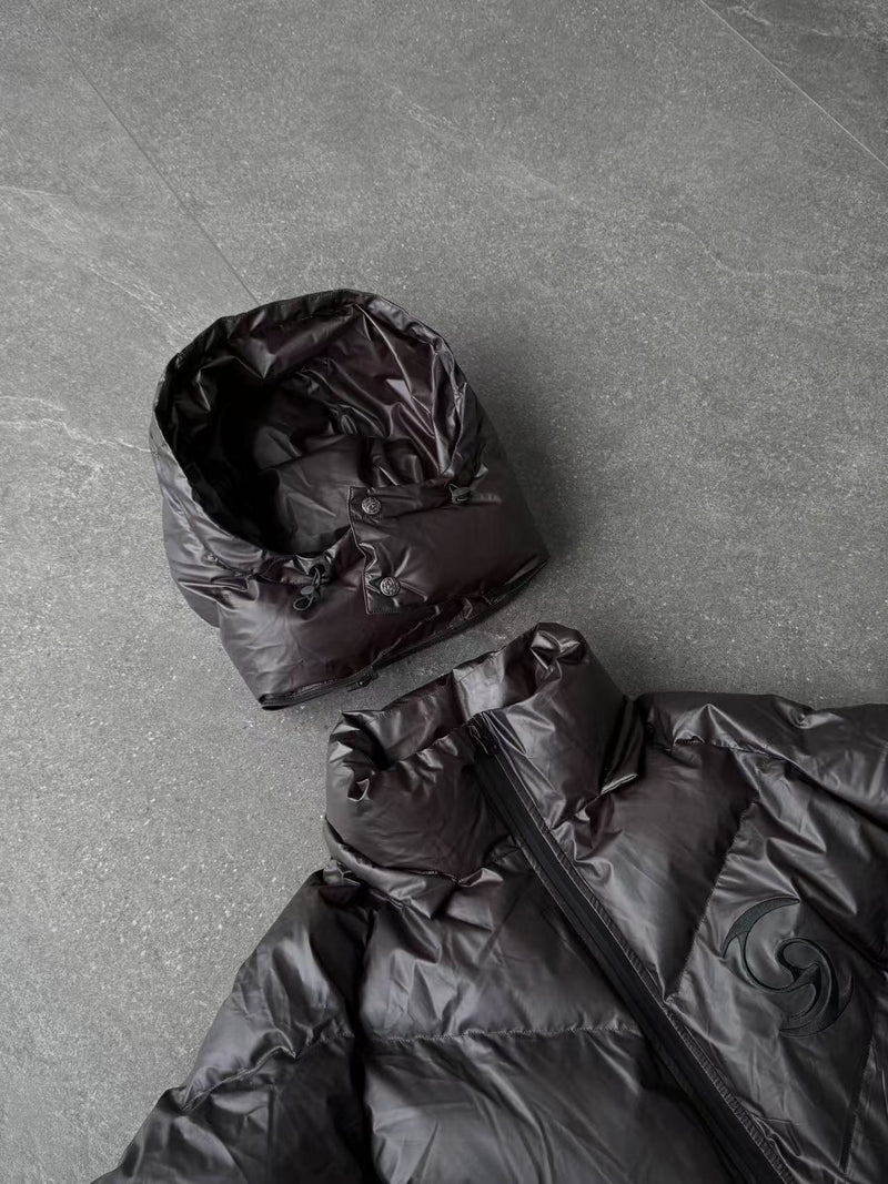 “Dissipate” HEAT REACTIVE PUFFER - Tungsten Steel Black