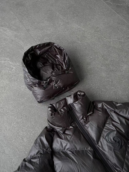 “Dissipate” HEAT REACTIVE PUFFER - Tungsten Steel Black