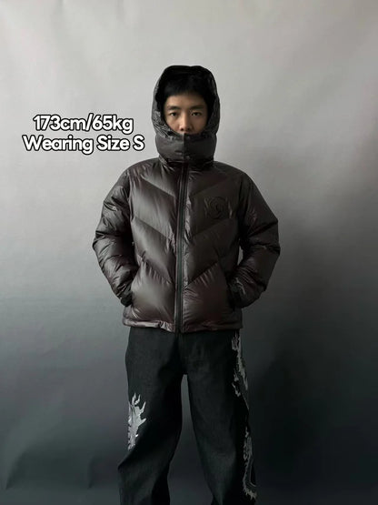 “Dissipate” HEAT REACTIVE PUFFER - Tungsten Steel Black