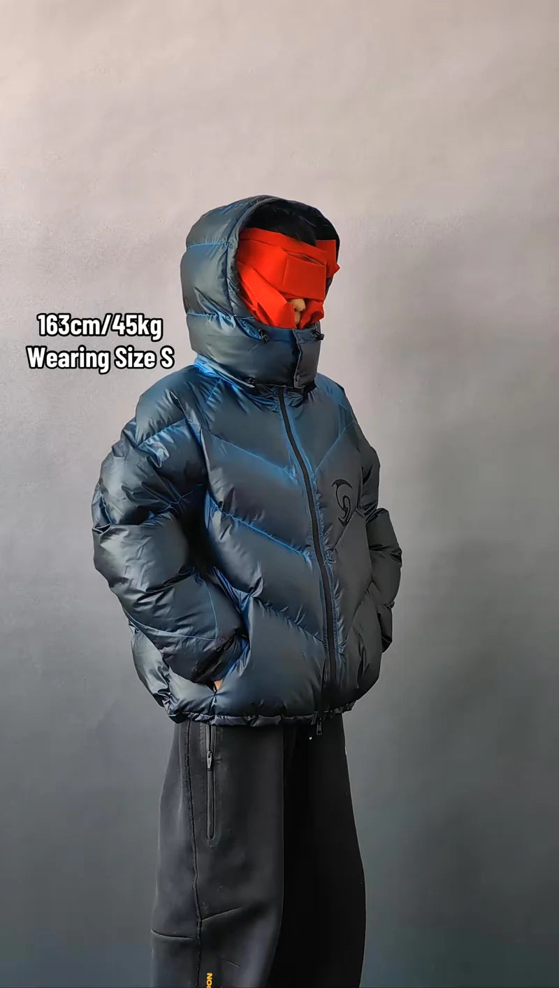 “Dissipate” HEAT REACTIVE PUFFER - Polar Blue